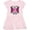 Ballerina Pink, variant on Inktastic Breast Cancer Awareness Hope and Faith with Butterfly Ribbon Gift Toddler Girl Dress