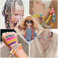 thumbnail image 3 of 1900Pcs Glow in the Dark Pony Beads Mix 9 Colors Glow Pony Beads Luminous Beads Bulk Acrylic Hair Be, 3 of 5