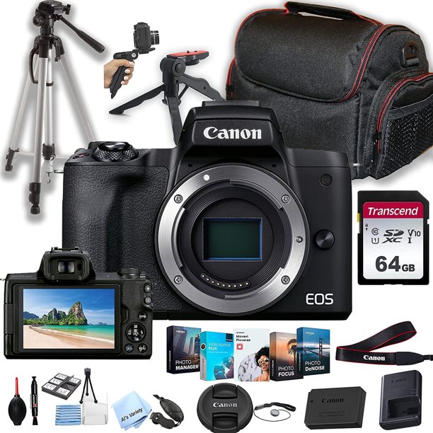 Canon EOS M50 Mark II Mirrorless Digital Camera Body Only No Lens