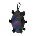 thumbnail image 1 of jinwen Dog Rugby Football Toy Bite Resistant Training Toy for Game Training Chasing Black Reflective, 1 of 9