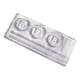 thumbnail image 1 of Tabla de abalorios para hacer joyas, bandeja de diseño de joyas, decorativa, portátil con medición, producción DIY, acrílico para pulseras., 1 of 9