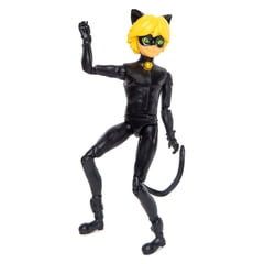 Boneco Cat Noir Miraculous The Movie Playmates Brinquedo 50015 em