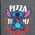 thumbnail image 3 of Lilo & Stitch - Pizza Is My Valentine - Men's Long Sleeve T-Shirt, 3 of 5