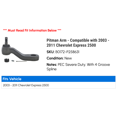 thumbnail image 2 of Pitman Arm - Compatible with 2003 - 2011 Chevy Express 2500 2004 2005 2006 2007 2008 2009 2010, 2 of 2