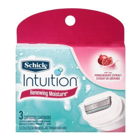 Schick Intuition Plus Renewing Moisture Razor Refill ...