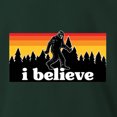 thumbnail image 3 of Wild Bobby I Believe Funny Retro Bigfoot Sasquatch Conspiracy Outdoor Hiking - Pop Culture Men Tee, 3 of 6