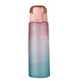 thumbnail image 2 of Termo Botella de agua con marcador de tiempo Botella de agua portátil para niños (sombra naranja) Ndcxsfigh Nuevos Originales, 2 of 8
