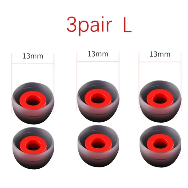 Petites oreillettes intra-auriculaires en silicone, 3/1 paires, accessoires pour écouteurs