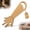 L, variant on Hand-Shaped Table Saw Push Stick, Block Woodworking Safety Pusher Featherboard Jig Handle Guide Tool Kit for Router Bandsaw Jointer Cutting Blade Guard Control Carpenter Workshop Accessories