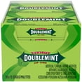 thumbnail image 1 of Wrigley's Doublemint Peppermint Flavoured Chewing Gum, 15 Sticks, 10 Packs, 1 of 3