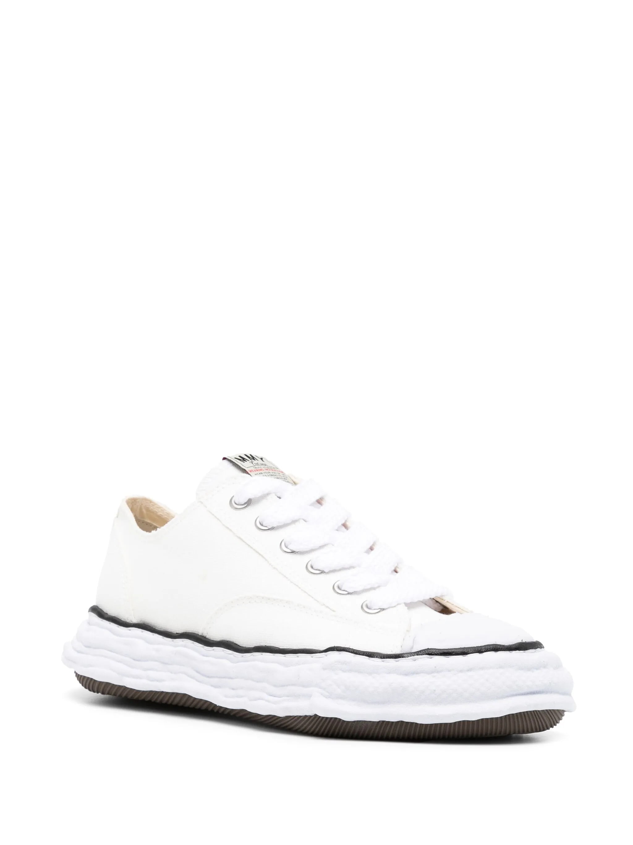 Maison MIHARA YASUHIRO MMY White Canvas Shoes Peterson23 Low-top