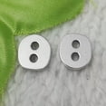 thumbnail image 4 of HOOUN 304 pcs tibet silver button spacers 13x12mm B5169, 4 of 4