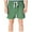 Green, variant on Nmnitkp Mens Shorts Comfortable Shorts Men Elastic Waist Gym Shorts Lightweight Fabric Multi-Color Daily Leisure Use,Athletic Shorts 2XL