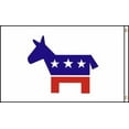 thumbnail image 2 of "Democrat" Flag 3X5 Ft Polyester Banner Sign Political Party Us, 2 of 5