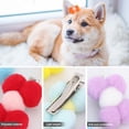thumbnail image 3 of 10 Uds.Lazos para el pelo para perros, cachorros y gatos, tocado para mascotas (color aleatorio), 3 of 5