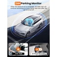 thumbnail image 7 of Dash Cam, 4K+2.5K Full HD Dash Cam Front and Rear, Dash Camera for Cars with Built-in WiFi, 3.16”IPS Screen Dashcam, Night Vision, Loop Recording, G-Sensor, Parking Mode, 7 of 7