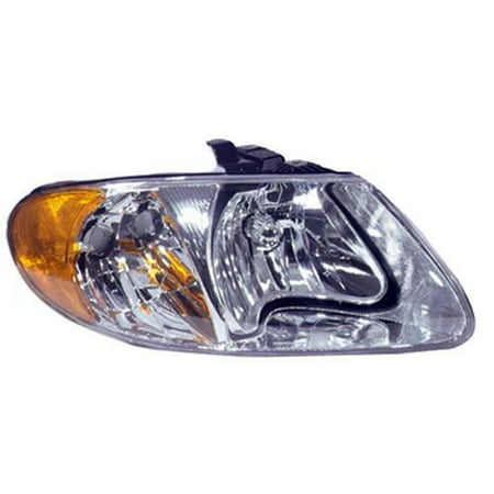 Voyager Headlight Set - CH2503129 Right Headlamp Assembly for Chrysler Town & Country, Voyager