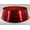 Red, variant on Candy Cane Metal Christmas Tree Collar, Red and White, 27", by Holiday Time