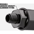 thumbnail image 3 of Pro Reusable Air Hose End with Swivel - Single Pack — Garden & Landscape Use, Standard Connection, 3 of 5