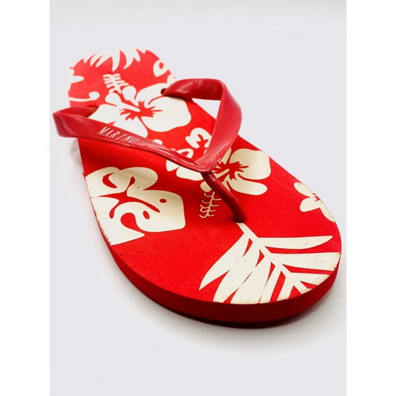 Easy Men's Hawaiian Print Flip Flop Sandals