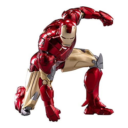 ZT 10th Anniversary 7 Inches Deluxe Collector Iron Man MK6 Action Figures