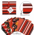 thumbnail image 4 of Soimoi Christmas Theme Print Precut 5-inch Cotton Fabric Quilting Squares Charm Pack DIY Patchwork Sewing Craft, 4 of 6