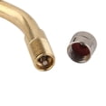 thumbnail image 5 of Piezas de Extensión de Vástago de Válvula de Neumático de Latón Dorado para Motocicleta de 2 Uds, Montaje de 35 Mm DYNWAVEMX Vástagos de válvula de neumático, 5 of 5