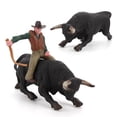 thumbnail image 1 of de juguete de anime, s de animales, modelo de adornos de toro estático, juguetes educativos para niños, decoración para hogar, de a CUTICAT figura juguetes, 1 of 7