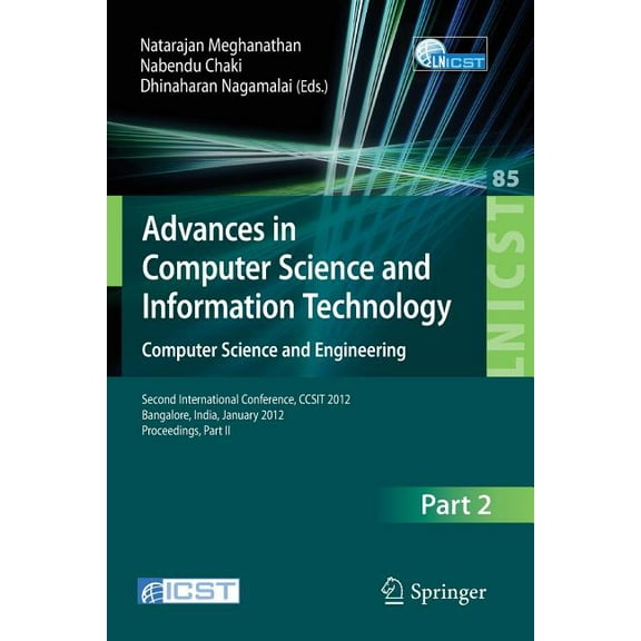 Lecture Notes of the Institute for Compu Advances in Computer Science and Information Technology. Computer Science and Engineering: Second International Conferen, Book 85, (Paperback)