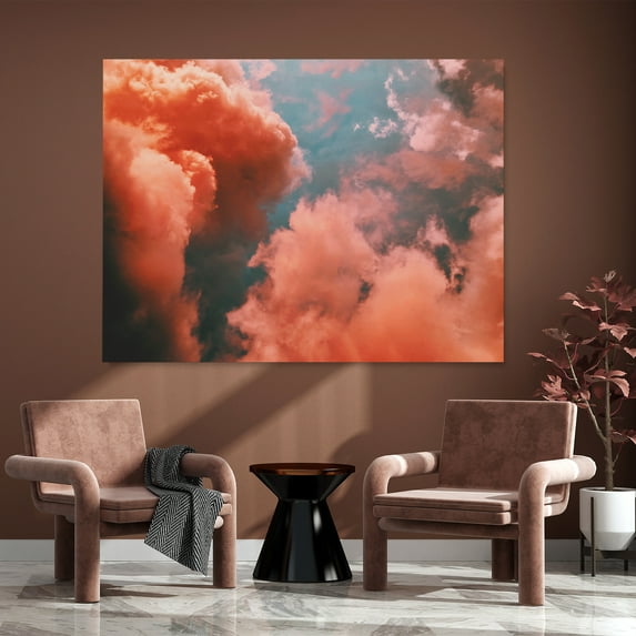 AE Abstract Wall Art | Contemporary Wall Art (30X40 inch) | Framed Canvas Wall Art For Living Room, Bedroom, Bathroom & Kitchen | UL & FSC Certified INK & Material | Made in the USA