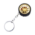thumbnail image 3 of LOVIVER Mini Cute Tire Keyring Creative Automobile Car Parts Model Key Chains Lovers Yellow, 3 of 8