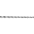thumbnail image 3 of 14K White Gold Wg 2.3mm Franco Chain (30 X 2.3) Made In Peru wfra070-30, 3 of 5