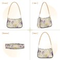 thumbnail image 7 of FORMRS Womens Shoulder Bag with Chain Strap Clutch Purse Cute Tote Handbag, Purple Floral Rabbit, 7 of 7