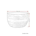 thumbnail image 5 of Maklaine 30 " Metal Metal Coffee Table in Antique Silver Finish, 5 of 7