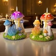 thumbnail image 5 of Pack of 4 Multifuntional Mushroom Shape Silicone Mold for Ornaments Festival Home Decorating and Creative Gift Ideas, 5 of 8