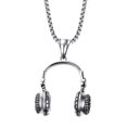 thumbnail image 3 of Auriculares de sonido Salvador de acero Inoxidable Colgante cadena, 3 of 8