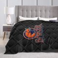 thumbnail image 4 of Baker University Logo Fleece Blanket, Very Soft Microfiber Flannel Blanket for Couch Warm and Cozy for All Seasons, 4 of 6
