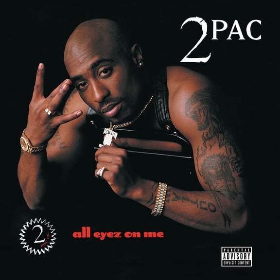 All Eyez On Me - Tupac - Hip-Hop Album Cover POSTER -Unframed 12x12inch(30x30cm)