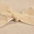 thumbnail image 3 of FRAÎCHE Christmas 6 Count Velvet Bow Set, Beige, 3 of 5