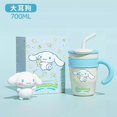 thumbnail image 3 of Botella termo Kawaii Sanrio Hello Kitty Cinnamoroll, taza de agua helada, taza aislada de acero inoxidable de alta capacidad, regalo, 1200ml, 3 of 4