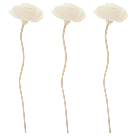 3Pcs Flower Reed Diffuser Sticks Diffuser Refills Essential Oil Diffuser Stick for SPA