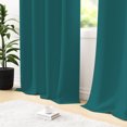 thumbnail image 5 of Tchckioa Solid Color Blackout Curtains,Privacy Protection Drapes for Bedroom,Grommet Top,42x63 Inch,2 Panels, 5 of 6