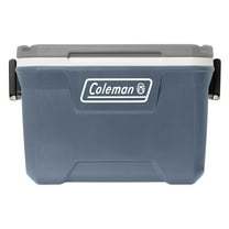 Coleman 52 qt Hard Sized Cooler / Ice Chest, 316 Series, Lakeside Blue