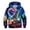 B-1650Dark Blue, variant on Boys Zip Up Hoodies Kids 3D Graphic Dinosaur Hoody Sweatshirt Long Sleeve Zipper Pullover With Pockets Tops Solid Color Holiday Child Clothes