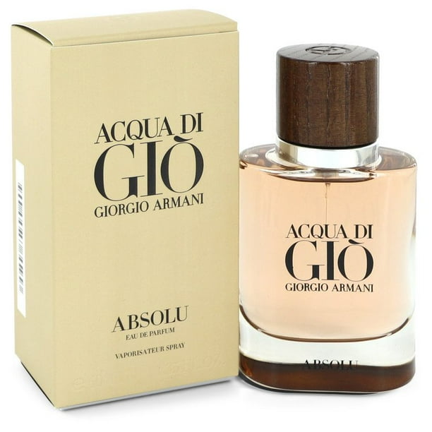 Acqua Di Gio Absolu By Giorgio Armani Eau De Parfum Spray 1 35 Oz For Men Walmart Com Walmart Com