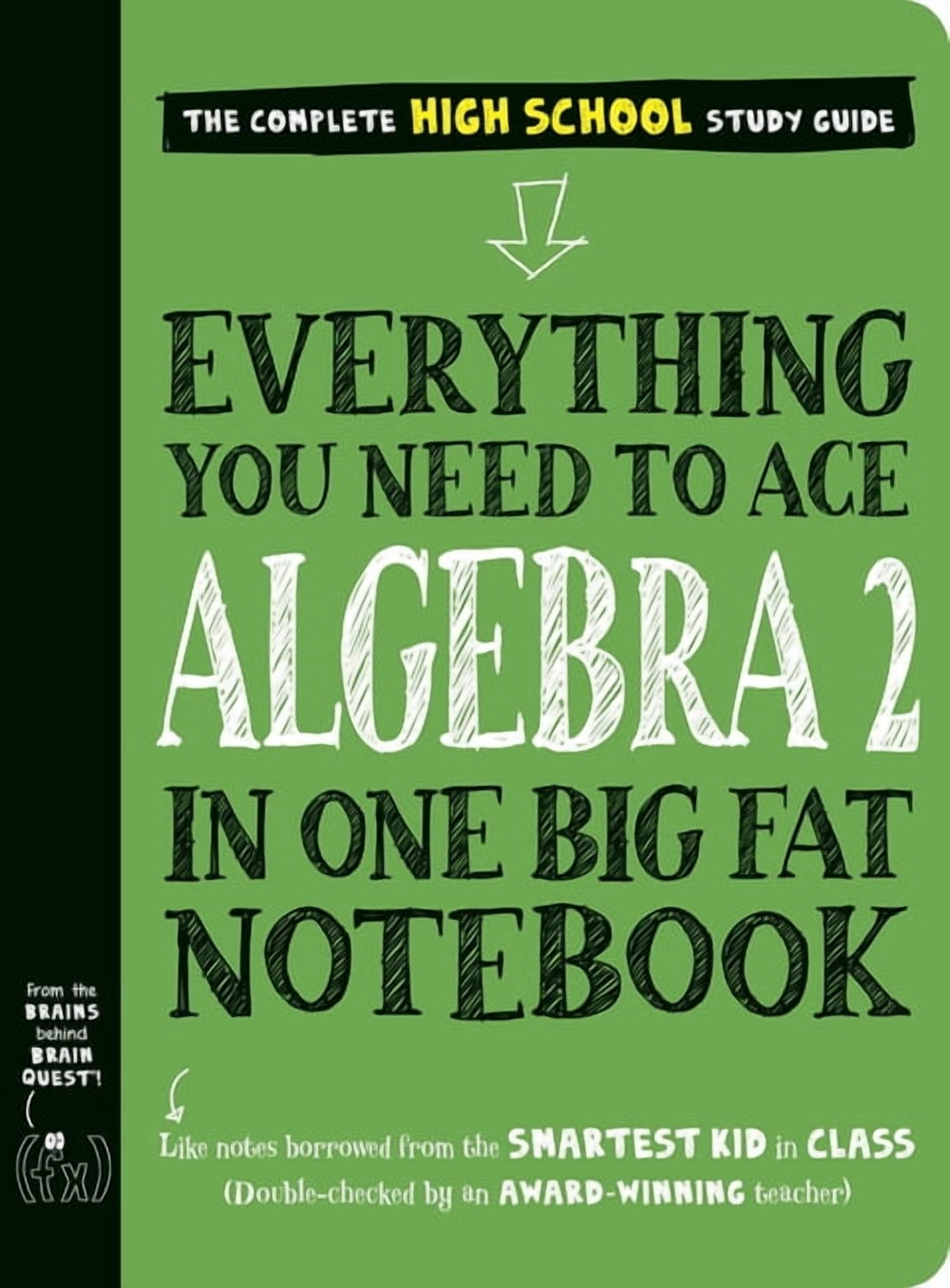 Everything You Need to Ace Chemistry in One Big Fat Notebook