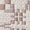 Vanilla Dream, variant on Better Homes & Gardens Modern Mosaic Pillow Shams, Standard, Vanilla Dream, 2 Pack