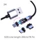 thumbnail image 4 of Bearachild Cable de succión magnética para USB Carga rápida Cabeza redonda Opcional 3 EN 1 Enchufe magnético para Android Type9 NO9, 4 of 6