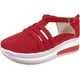 thumbnail image 2 of Sandalias de Cuña Media con Punta Abierta Básica Para Mujer, Sandalias de Punta Abierta Zapatos de Mujer Zapatillas de Deporte Cuñas de Moda Para Mujer Alpargatas Calzado Deportivo de Verano,A-35 Xishao ropa, 2 of 2