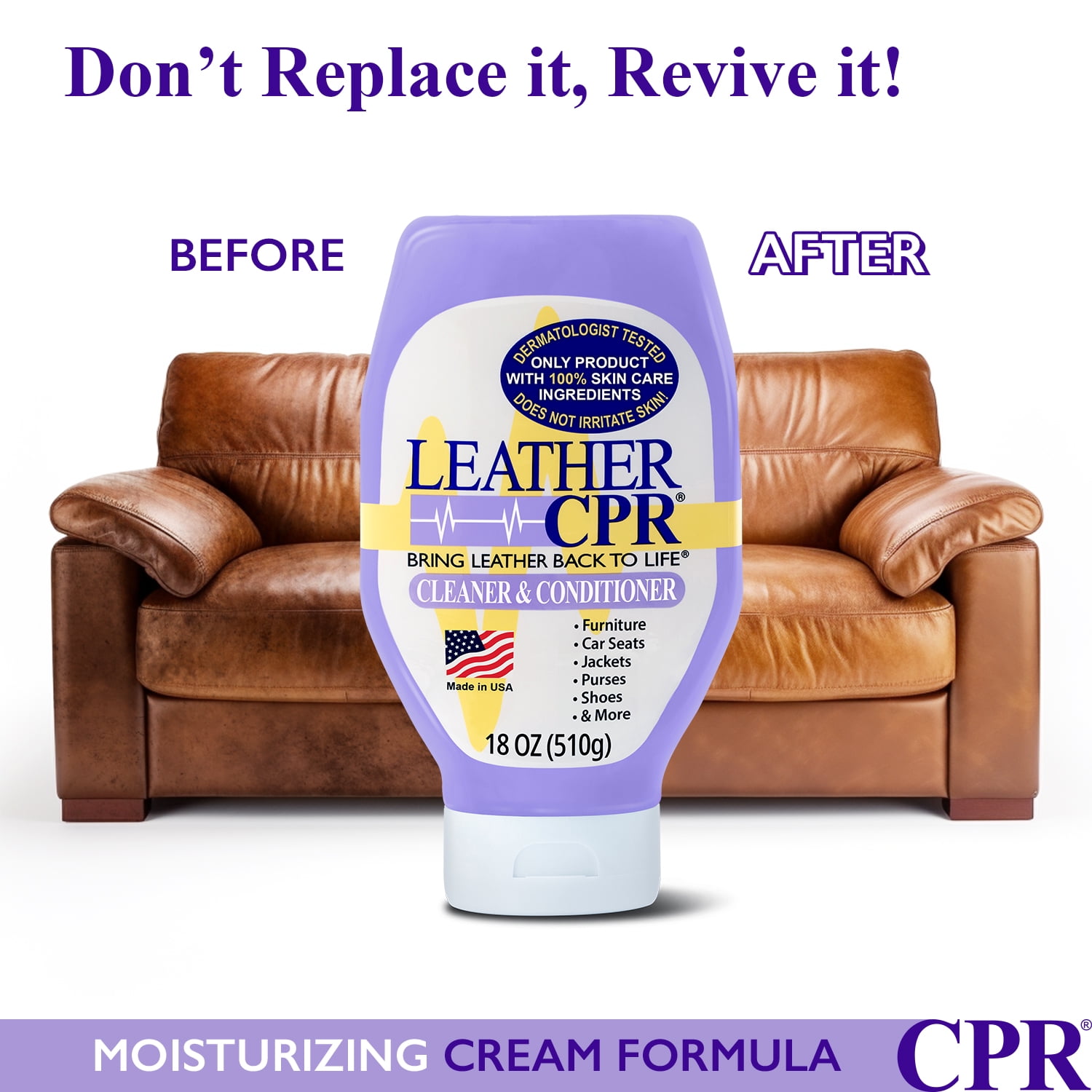 Leather CPR Cleaner & Conditioner